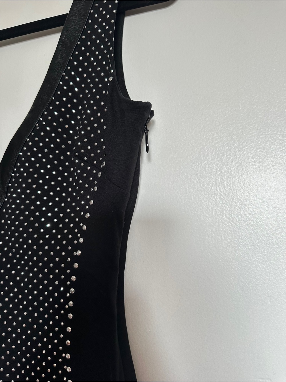 Bebe Rhinestone Mini Dress - Picture 4 of 7
